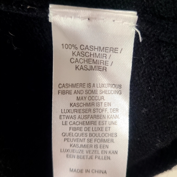 Scott & Scott London Mens Foil Cashmere Crewneck Sweater Size XL - Picture 7 of 7